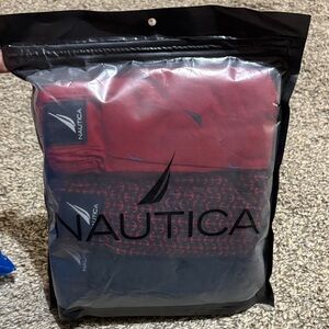 Nautica Men's Boxers - Red and Black